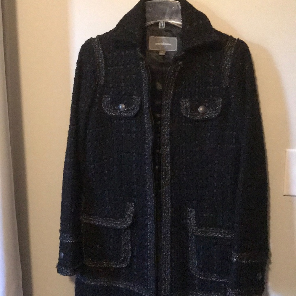 Johnston & Murphy stunning black coat